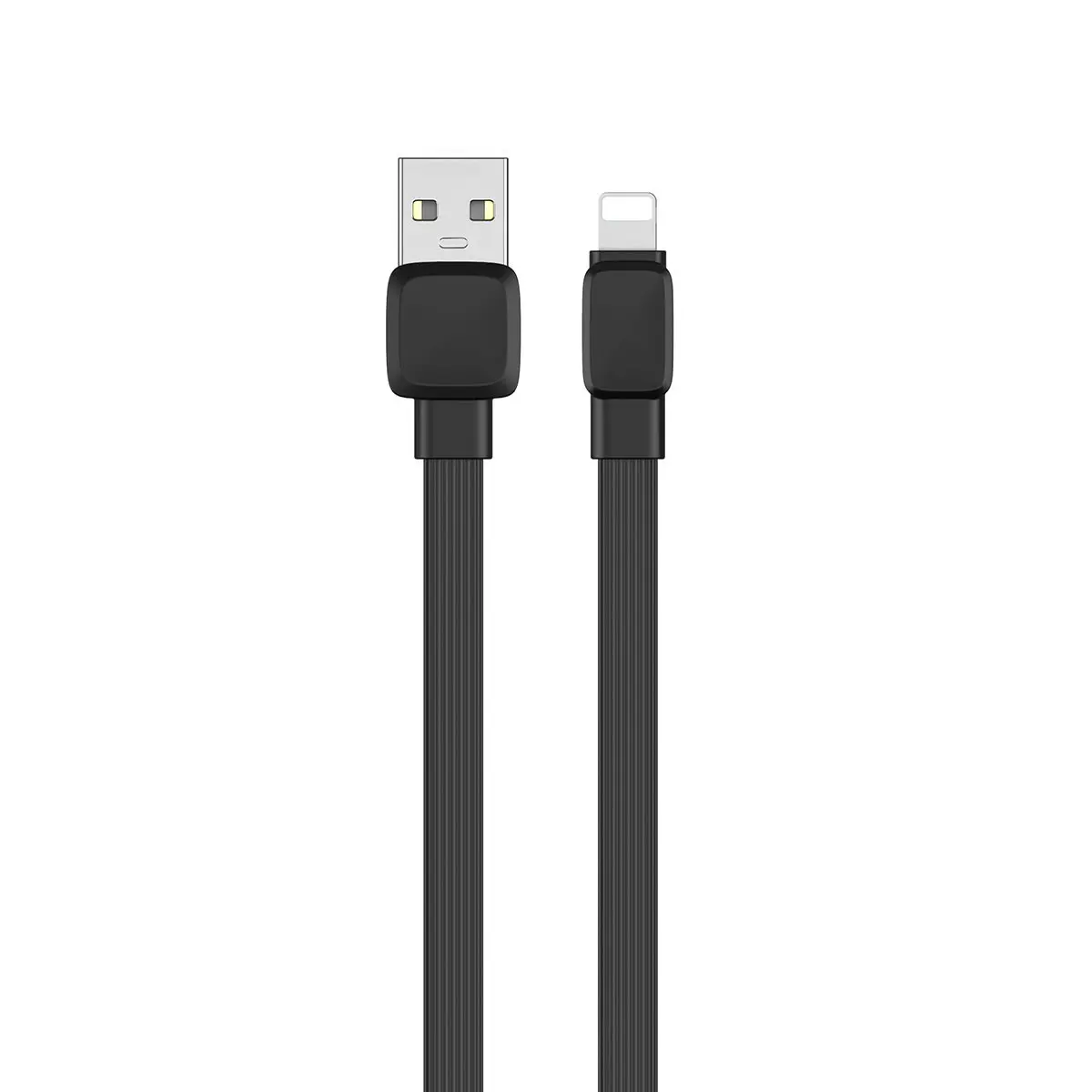 Wiwu Bravo Wİ-C003 USB-A to Lightning Şarj Kablosu, 1 m Yassı Tasarım