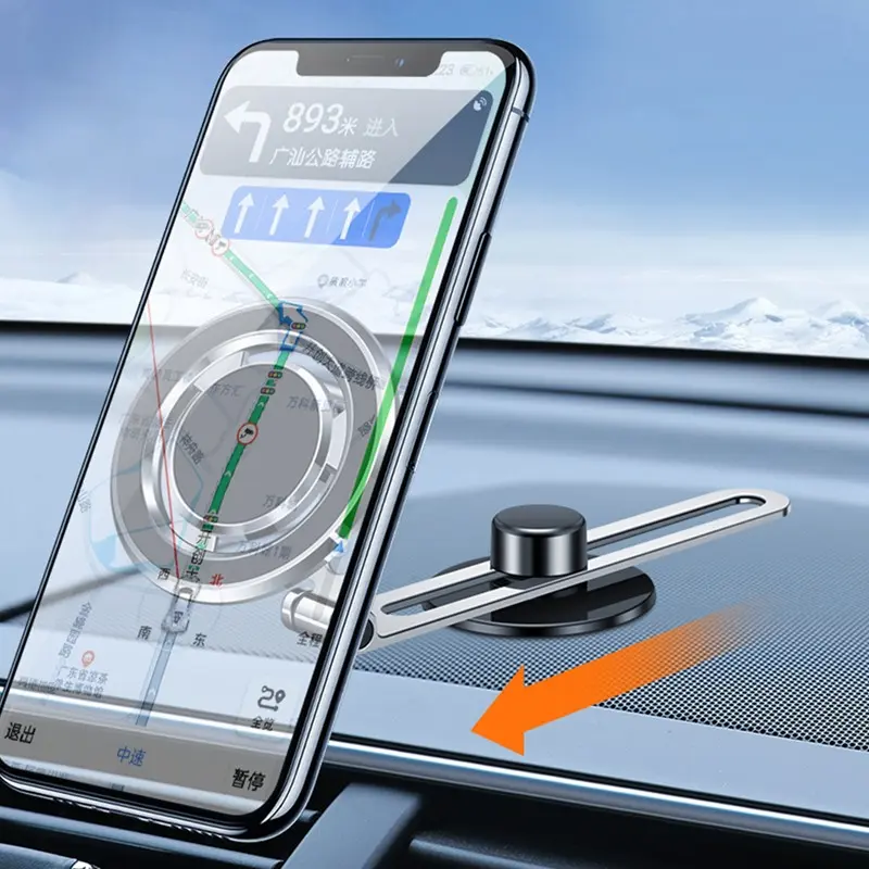 Wiwu CH025 360 Derece Dönebilen Manyetik Araç Telefon Tutucu