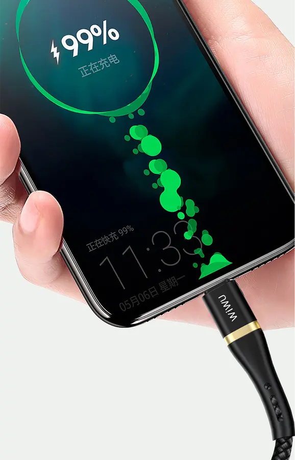Wiwu Elite ED-102 Micro USB Şarj ve Data Kablosu, 1.2 m