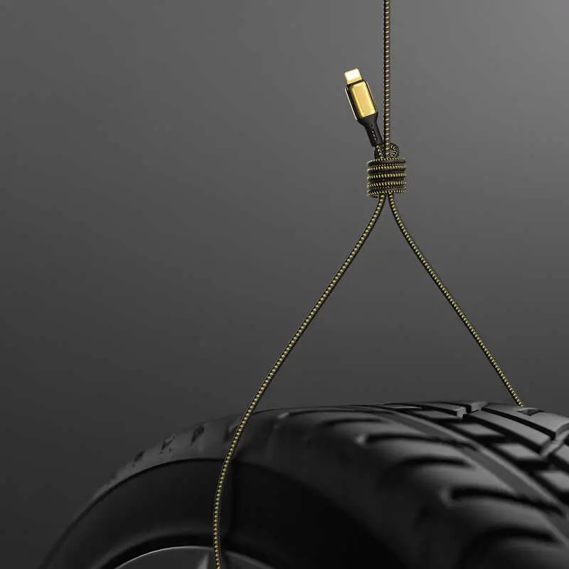 Wiwu Golden Series GD-103 Lightning to PD Şarj ve Data Kablosu, 5 m