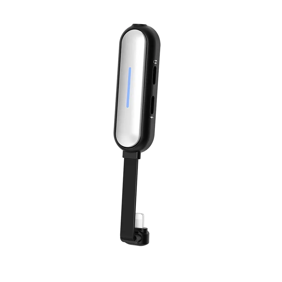 Wiwu LT06 Lightning Şarj ve Ses Adaptörü, 2 Lightning + 3.5 mm Çıkışlı