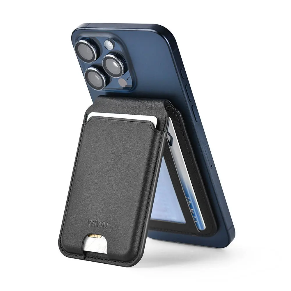 Wiwu MW-003 Mag Wallet Manyetik Kartlık ve Telefon Standı