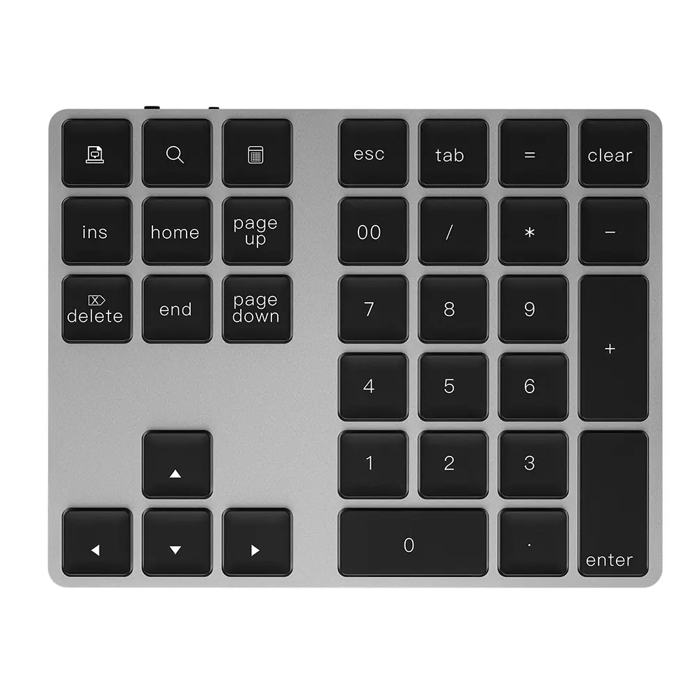 Wiwu NKB-02 Taşınabilir Kablosuz Sayısal Tuş Takımı, Bluetooth ve Type-C
