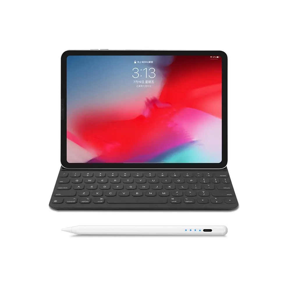 Wiwu Pencil E A02 Avuç İçi Reddi ve Eğim Hassasiyetli Dokunmatik Kalem
