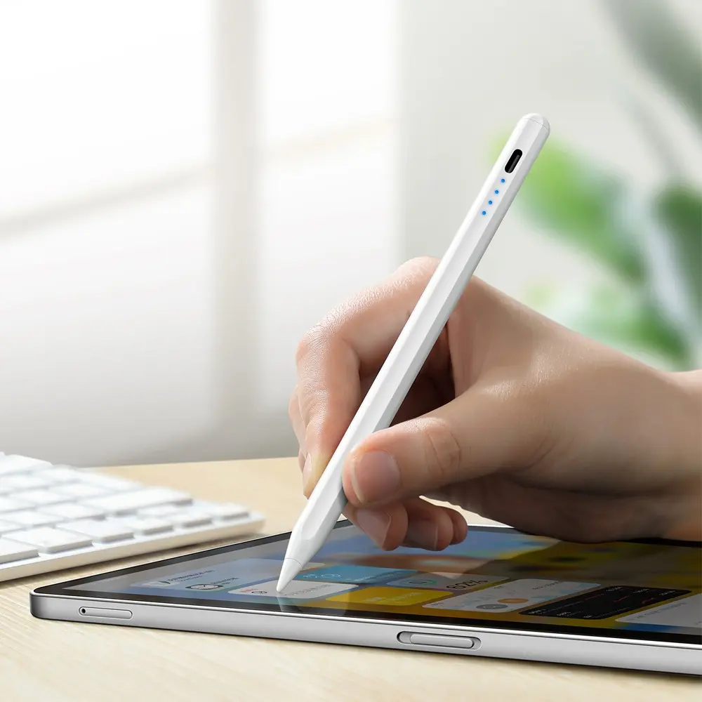 Wiwu Pencil E A02 Avuç İçi Reddi ve Eğim Hassasiyetli Dokunmatik Kalem