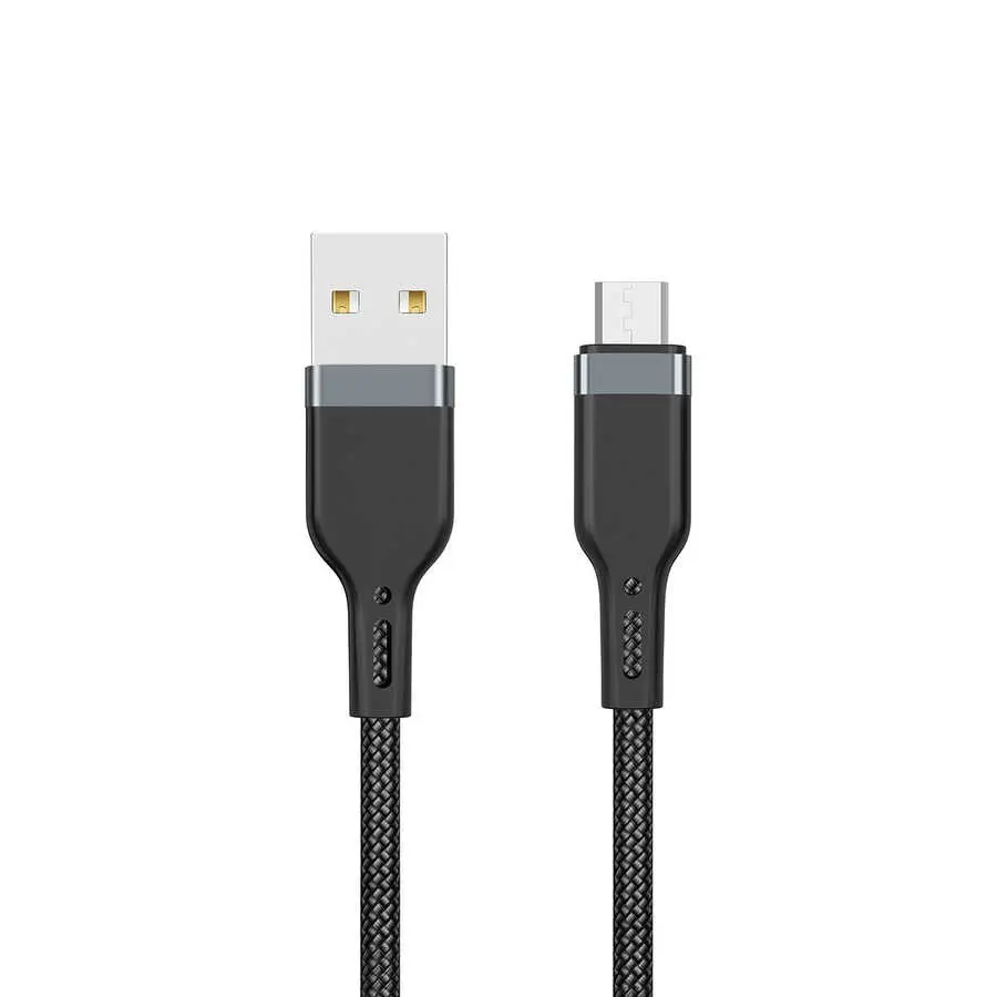 Wiwu Platinum PT03 Micro USB Şarj ve Data Kablosu, 3 m Örgülü
