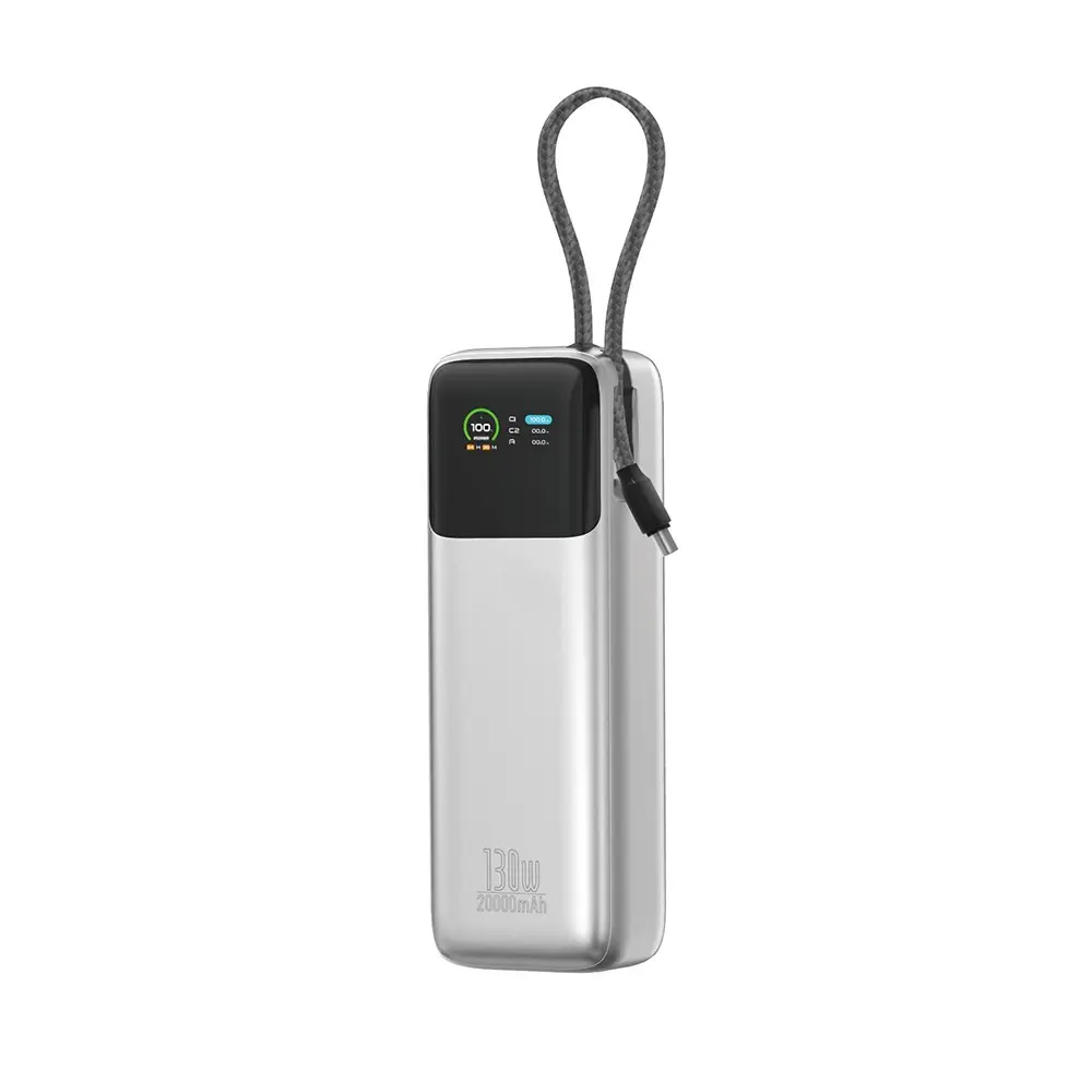 Wiwu PM-301 Power Mega 20000mAh 130W PD Powerbank, Type-C Çıkışlı
