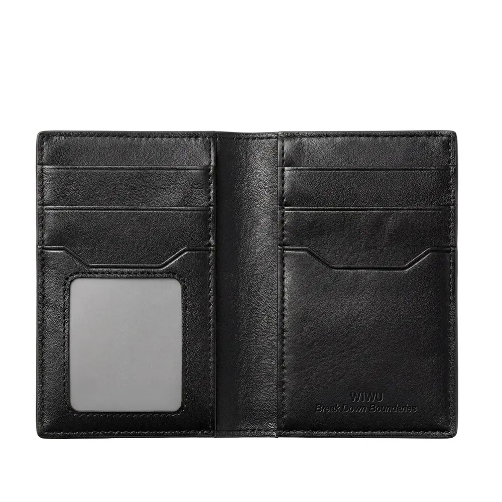 Wiwu Royal Wallet RFID Korumalı PU Deri Cüzdan, Akıllı Takip Kartlı