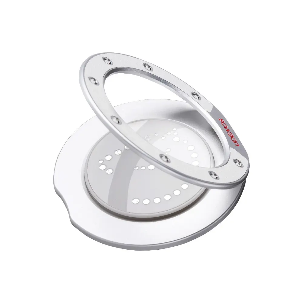 Udemos Wind Serisi FreeFlow 360 Derece Dönebilen Magnetik Ring Stand Telefon Tutucu