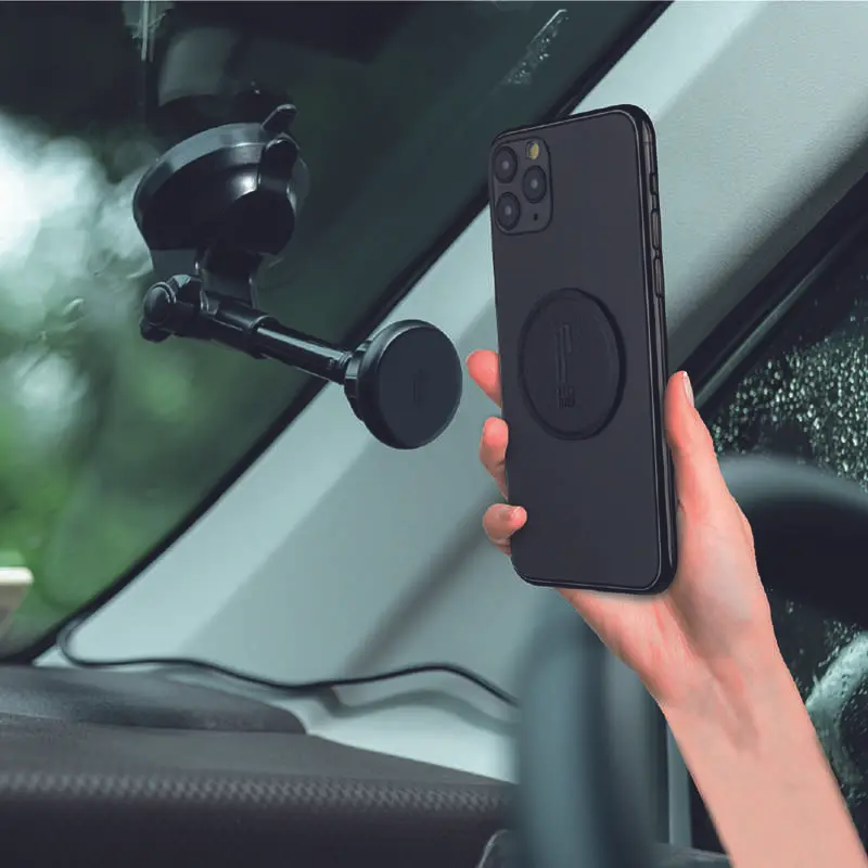 Ugly Rubber MG-03 Manyetik Araç Telefon Tutucu, 360 Derece Dönebilen