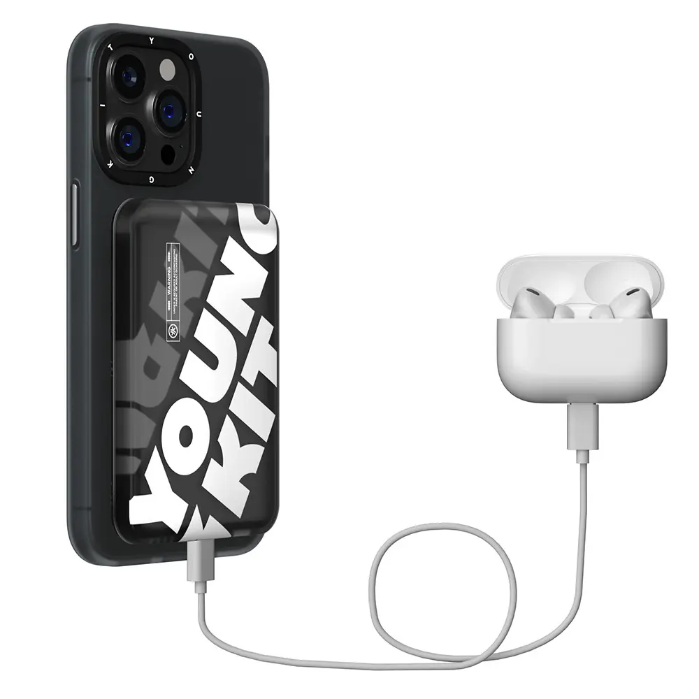 Youngkit APE 5000 mAh Manyetik Kablosuz Powerbank - 15W
