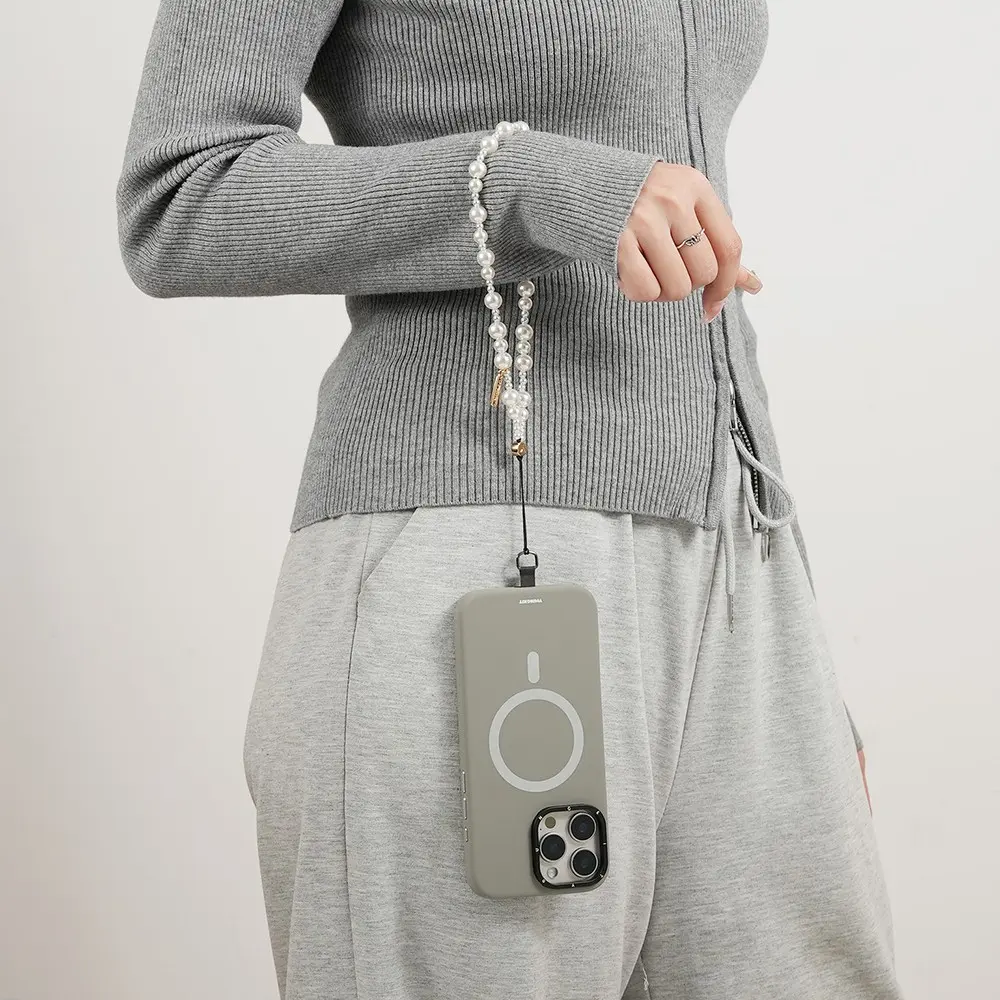 Youngkit Pearl İnci Tasarımlı Telefon Askı İpi, 40 cm
