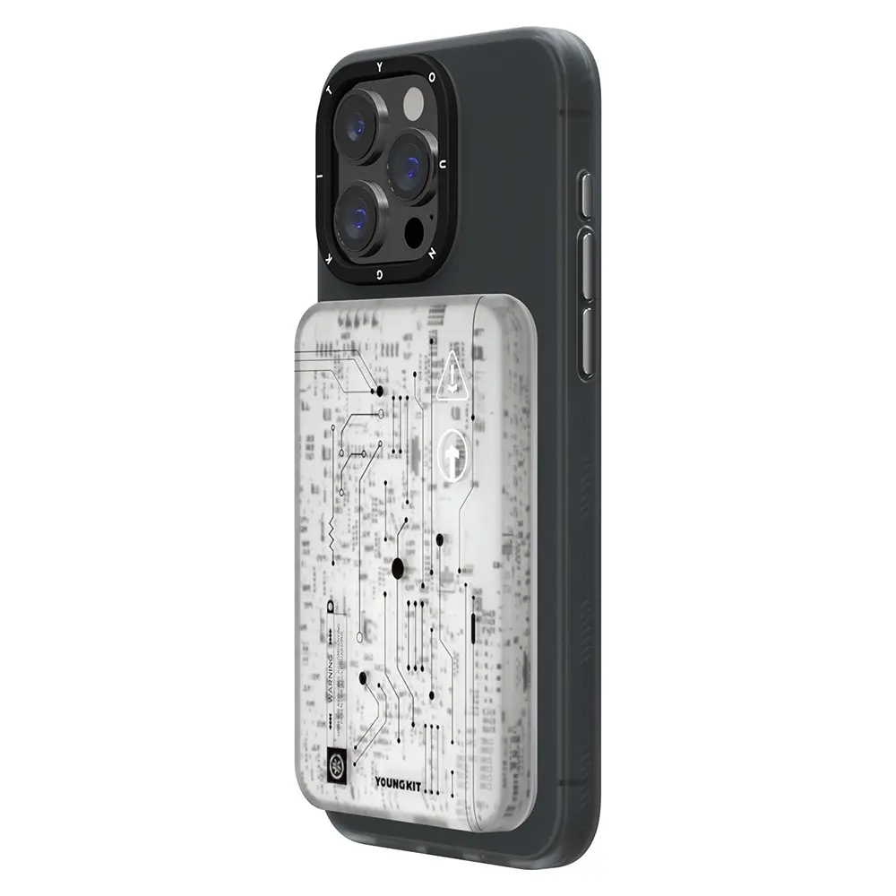 Youngkit Tech 5000 mAh Manyetik Kablosuz Powerbank, 15W