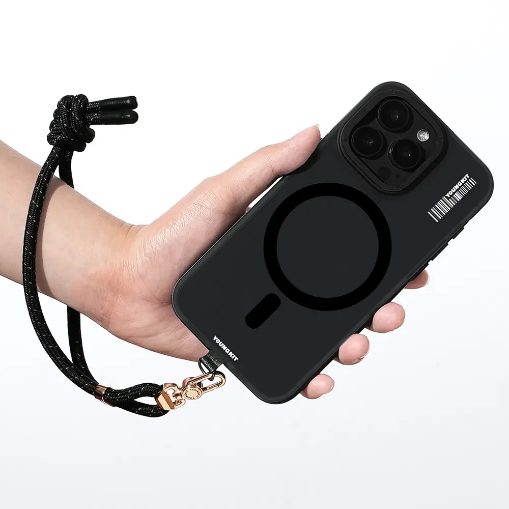 Youngkit YQ002 Yansıtıcı Şerit Desenli Cep Telefonu Bilek Askı İpi