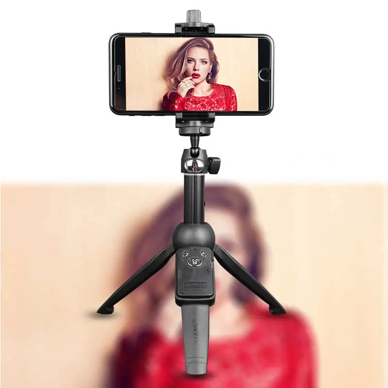 Yunteng YT-9928 Kablosuz Selfie Çubuğu, Ayarlanabilir Ayaklı ve Kumandalı