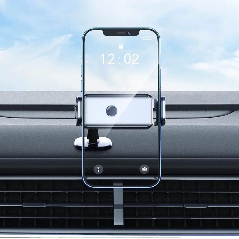 Zore 921 Sensörlü Otomatik Araç Telefon Tutucu, 360 Derece Dönebilen