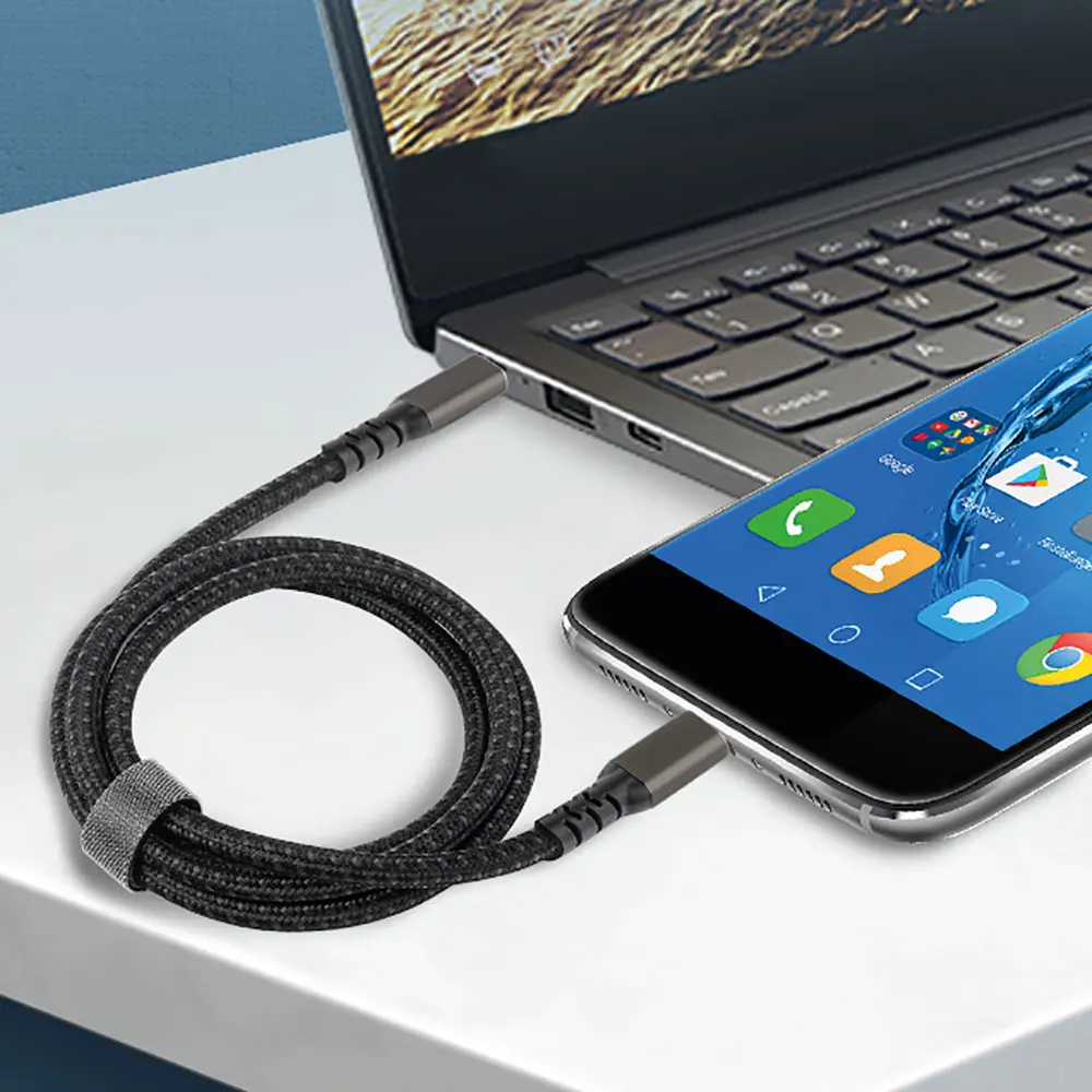 Zore 2. Jenerasyon Type-C to Type-C USB3.2 Kablo, 100W PD ve 20Gbps