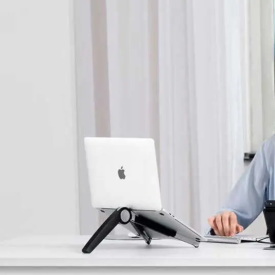 Zore UP1 Katlanabilir Laptop Standı, 17.5 cm Yükseklik Ayarlı