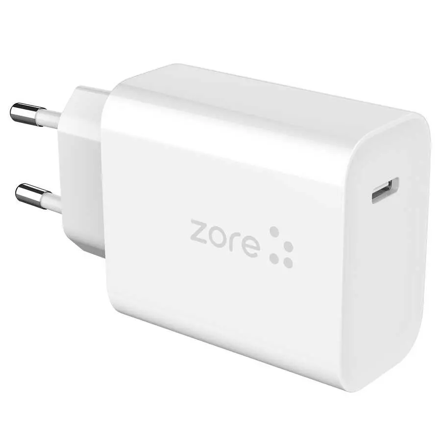 Zore XMac Serisi X3 20W PD ve QC 3.0 Uyumlu Seyahat Şarj Adaptörü