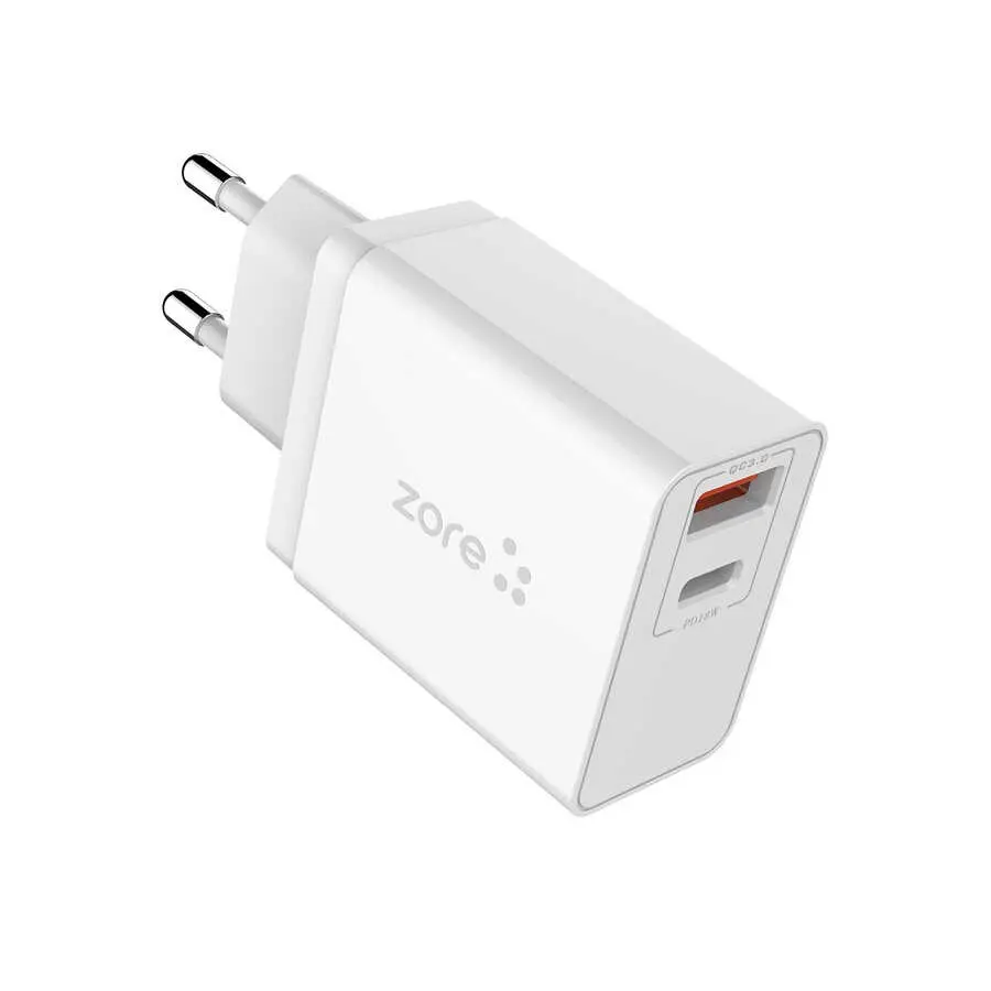 Zore XMac ZR-X2 Type-C 2 in 1 Şarj Seti, USB-A ve PD Çıkışlı