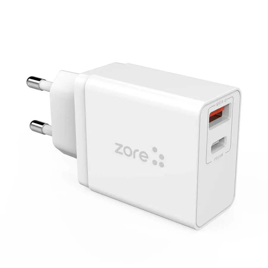Zore XMac ZR-X2 Type-C 2 in 1 Şarj Seti, USB-A ve PD Çıkışlı