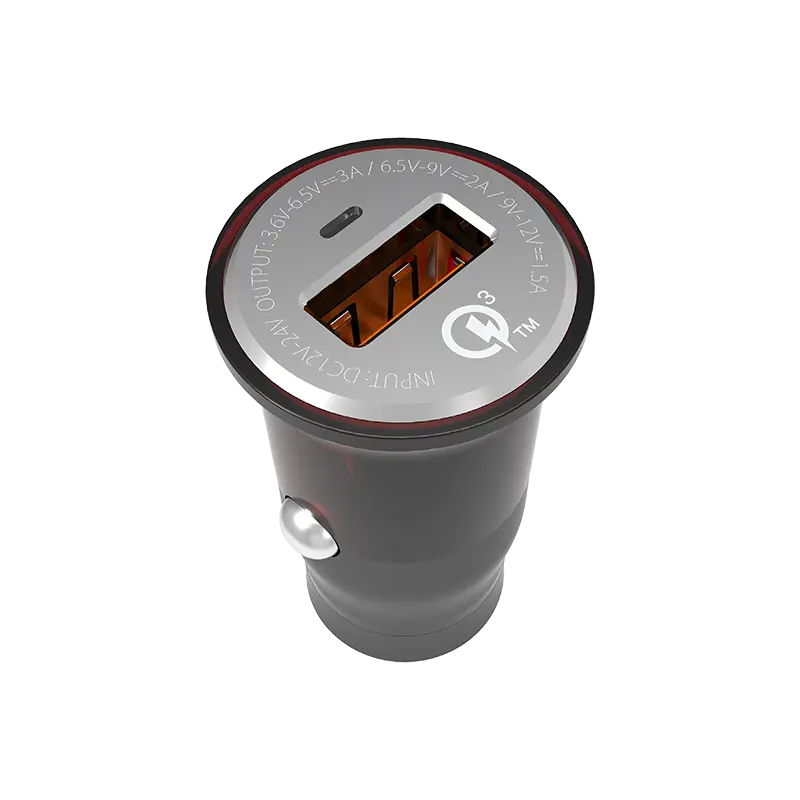 Zore ZR-C304Q Micro Araç Şarj Seti, QC 3.0 ve 3A Akım