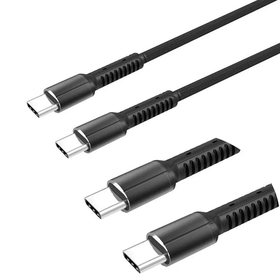 Zore ZR-LC91 USB-C to USB-C PD Şarj ve Data Kablosu, 1 m