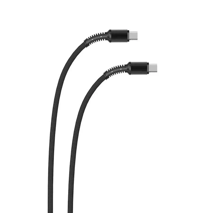 Zore ZR-LC91 USB-C to USB-C PD Şarj ve Data Kablosu, 1 m