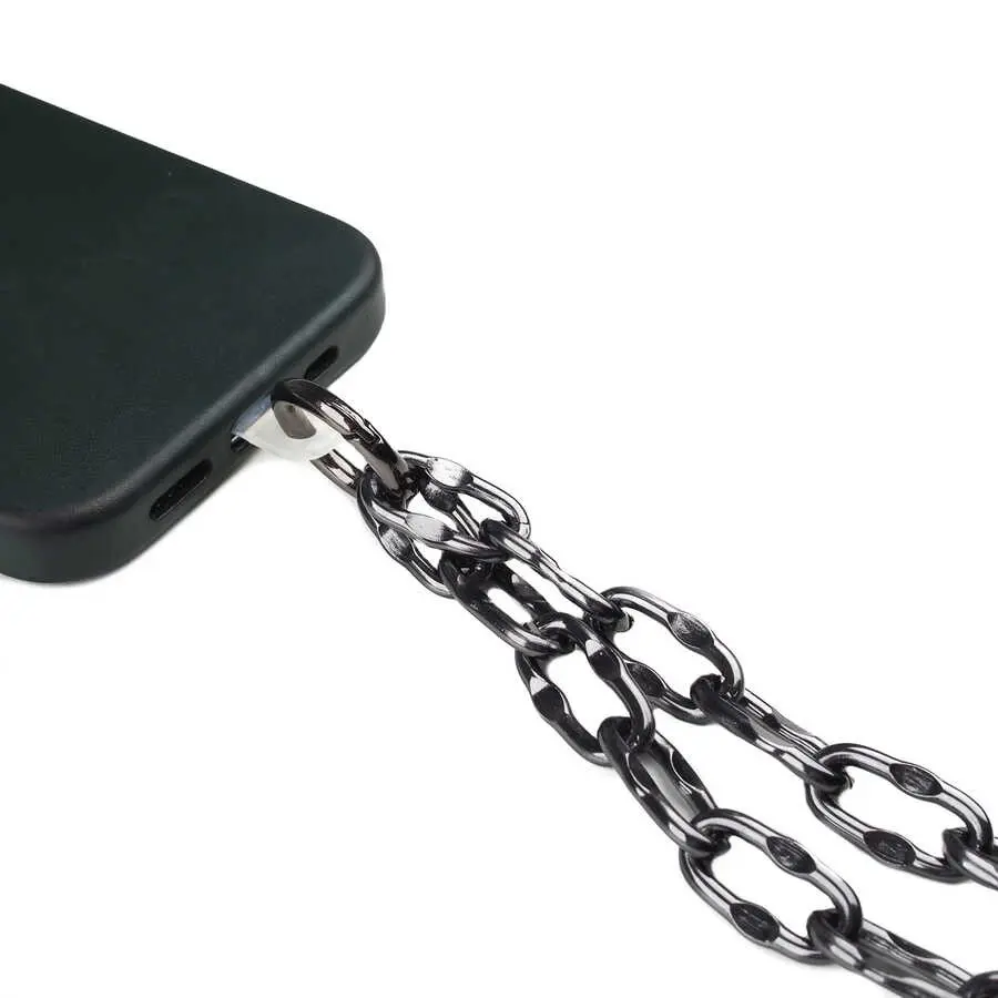 Zore Cep Telefonu Askısı, 35 cm Metal Zincir
