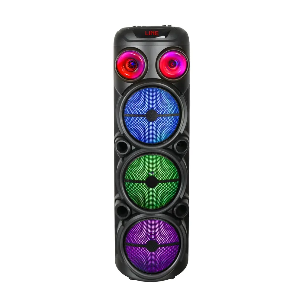 Zore GD-2887 Mikrofonlu RGB TWS Bluetooth Karaoke Hoparlör, 8 inç
