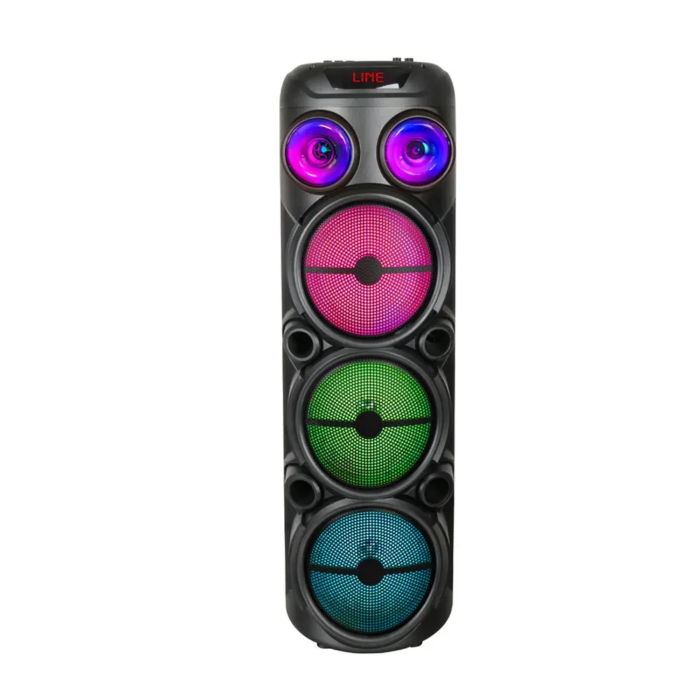 Zore GD-2887 Mikrofonlu RGB TWS Bluetooth Karaoke Hoparlör, 8 inç