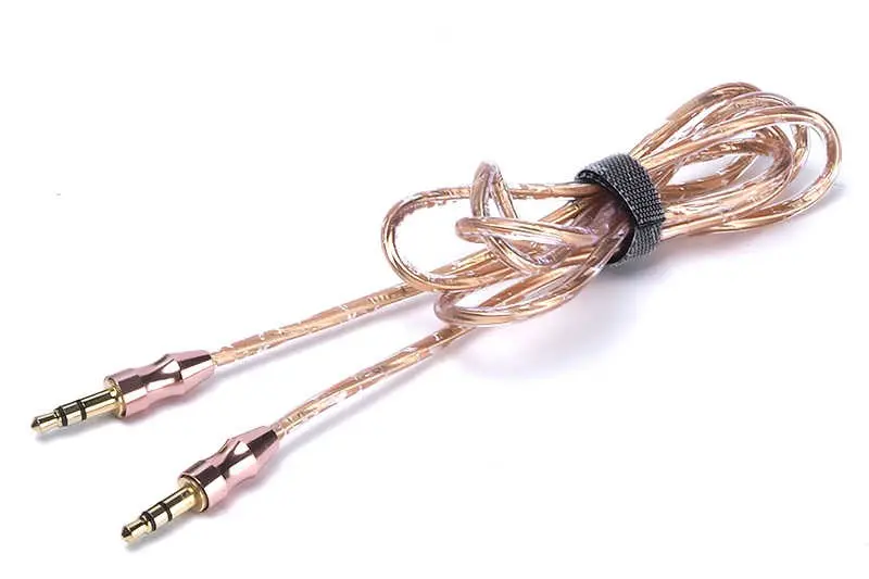 Zore 3.5 mm Aux Ses Kablosu, 3 Metre, Metal Uçlu