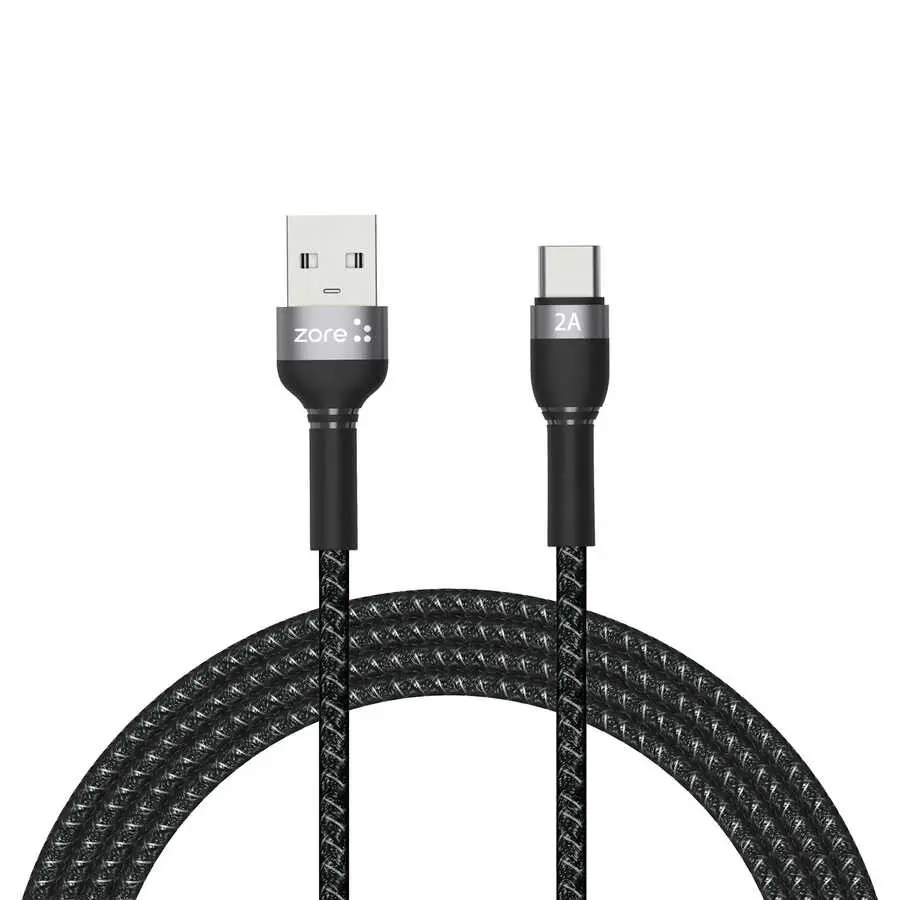 Zore Shira Serisi Type-C USB Şarj ve Data Kablosu, 2 m